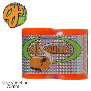 オージェイウィール OJ WHEELS 75mm THUNDER JUICE 78A ORANGE ソフト