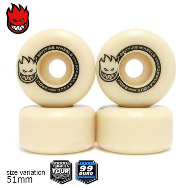 SPITFIRE F4 99D LIL SMOKIES CLASSIC 51mm GLOW IN T...