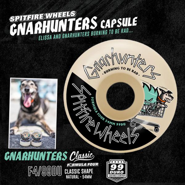 SPITFIRE F4 99D スピットファイアー ウィール スケボー ナーハンターズ GNARHU...