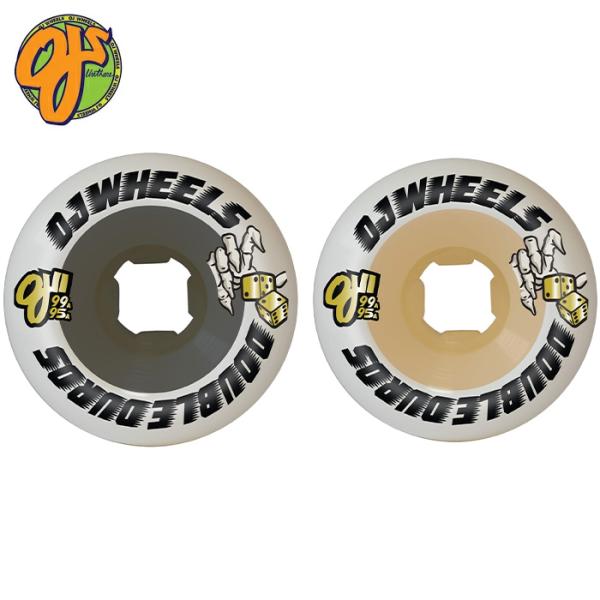 OJ DOUBLE DURO MINI COMBO 58mm99/95AA WHITE/GUM WH...