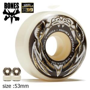 BONES ハード ウィール ボーンズ スケボー X-FORMULA JHANKA NIGHT FLIGHT 99A V5 53mm タイヤ パーツ スケートボード ギア ストリート 正規品｜crass