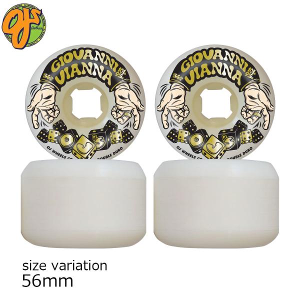 OJ DBL DURO VIANNA HIGH ROLLER 56mm 101A 95A ハード ウ...