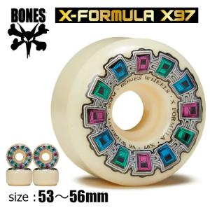 BONES ハード ウィール ボーンズ スケボー X-FORMULA DIAL OF DESTINY 97A V6 53 54 56mm タイヤ パーツ スケートボード ギア ストリート 正規品｜crass