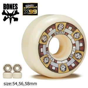 BONES ハード ウィール ボーンズ スケボー X-FORMULA TIMELESS 99A V5 54mm タイヤ パーツ スケートボード ギア ストリート 正規品｜crass