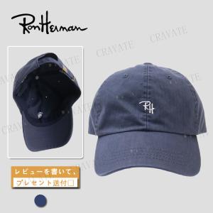 ロンハーマン Ron Herman RH HERRINGBONE CAP キャップ NAVY ネイビー 紺 265001316017 ヘッドウェア 送料無料