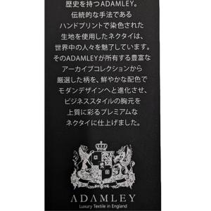 ADAMLEY【アダムリー】 ネクタイ 高級英...の詳細画像3