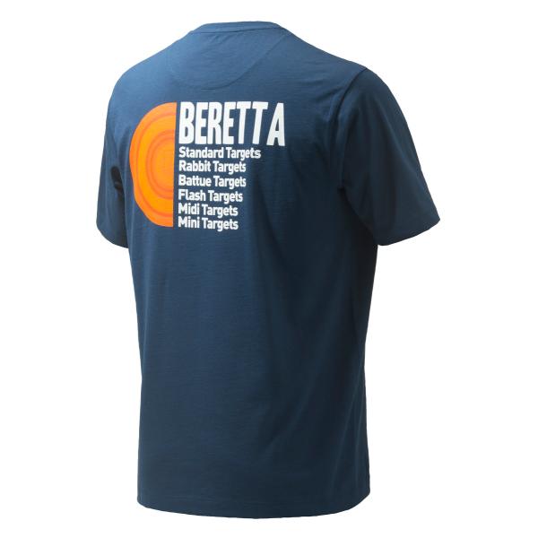 ベレッタ ディスクグラフィック Tシャツ（ネイビー）Sサイズ/Beretta Diskgraphic...