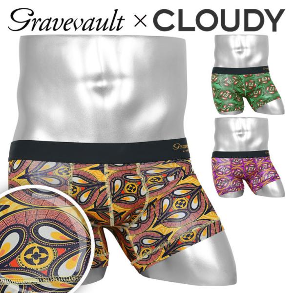グレイブボールト ボクサーパンツ メンズ 男性 下着 紳士 新生活 2026 Gravevault ...