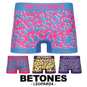 ビトーンズ BETONES ボクサーパンツ メンズ アンダーウェア ツルツル 速乾 立体成型 フリーサイズ シームレス タグレス ブランド プレゼント ギフト