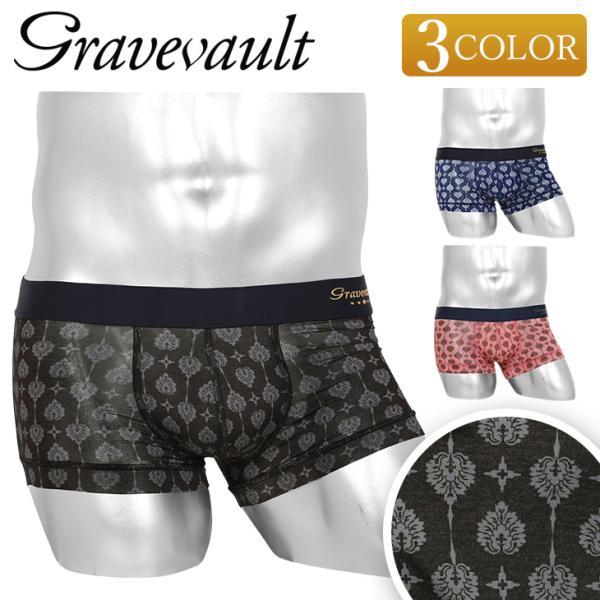 グレイブボールト ボクサーパンツ メンズ 男性 下着 紳士 新生活 2026 Gravevault ...