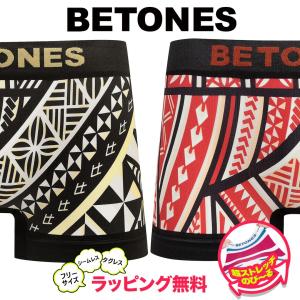 ビトーンズ ボクサーパンツ フリーサイズ メンズ BETONES アンダーウェア ツルツル 速乾 立体成型 シームレス タグレス ブランド  安い 父の日｜crazyferret