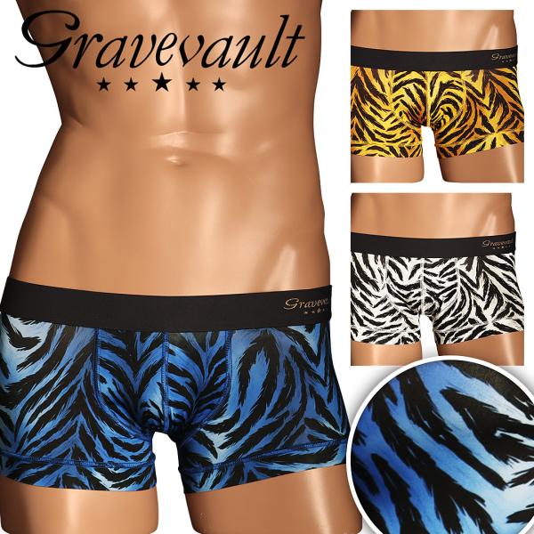 グレイブボールト ボクサーパンツ メンズ Gravevault ローライズ 下着 紳士 キムタク T...
