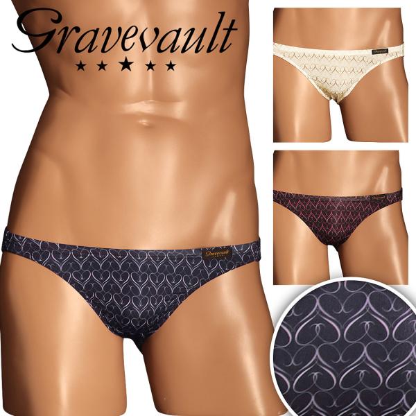 グレイブボールト ビキニ パンツ メンズ Gravevault 下着 ハート 新生活 キムタク TV...