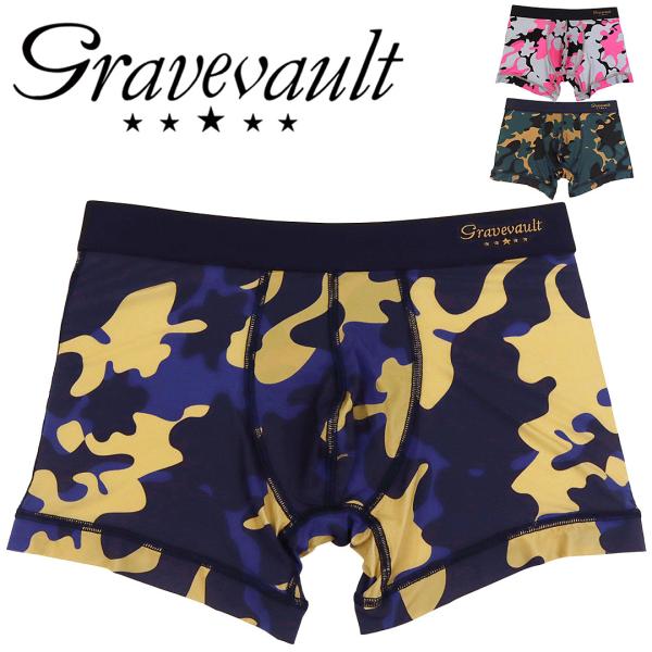 グレイブボールト Gravevault ショート ボクサーパンツ メンズ 下着 紳士 おしゃれ かっ...