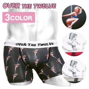 オーバーザトゥエルブ OVER THE TWELVE ボクサーパンツ 男性 下着 メンズ アンダーウェア ツルツル 速乾 ブランド  メール便 父の日｜crazyferret