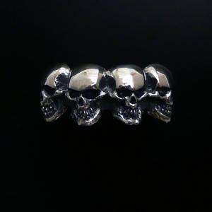 CRAZY PIG（クレイジーピッグ） 7~26号 ラージ エビル スカル リング