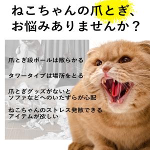 猫 爪とぎ ポール ケージ用 丸型 ロープ 木...の詳細画像1