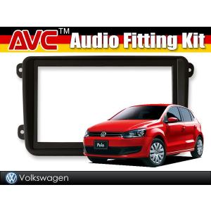 新品未使用 pb製 ＶＷ 2DINナビ取付キット ゴルフ ポロ パサート 他 AVC】2DINナビ取付キット - VW ゴルフ6 VI 2009(H21)/4〜2013(H25)/6