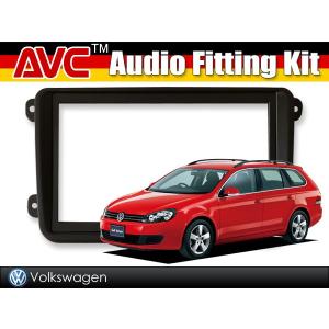 AVC】2DINナビ取付キット - VW ゴルフV 2004(H16)/6〜2009(H21)/4
