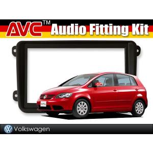 AVC】2DINナビ取付キット - VW ゴルフ6 VI 2009(H21)/4〜2013(H25)/6