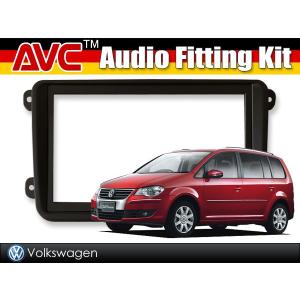 AVC】2DINナビ取付キット - VW ゴルフV 2004(H16)/6〜2009(H21)/4