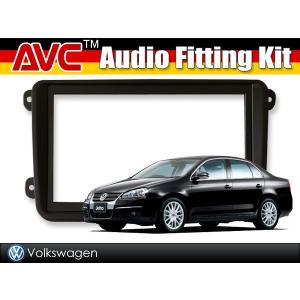 AVC】2DINナビ取付キット - VW シロッコ 2009(H21)/5〜2014(H26