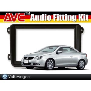 AVC】2DINナビ取付キット - VW シロッコ 2009(H21)/5〜2014(H26