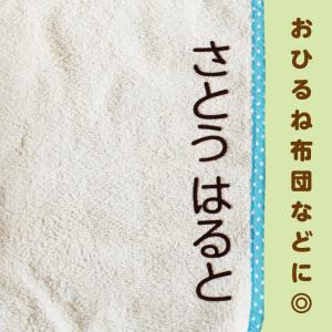 お名前フロッキー ジャンボサイズ縦書き 2列3...の詳細画像3