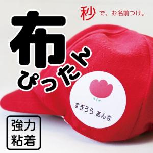 布ぴったん 布用お名前シール 簡単 お名前シール ノンアイロン 手袋 名前つけ  布 送料無料 幼稚...