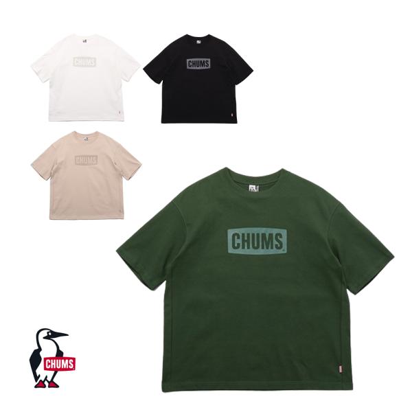 チャムス CHUMS正規品 ヘビーウエイトチャムスロゴTシャツ トップス Tシャツ ティーシャツ 半...