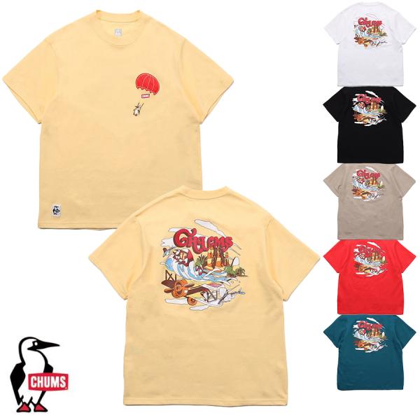 チャムス CHUMS正規品 グレートエスケープTシャツ トップス 吸水速乾 接触冷感 CH01-23...