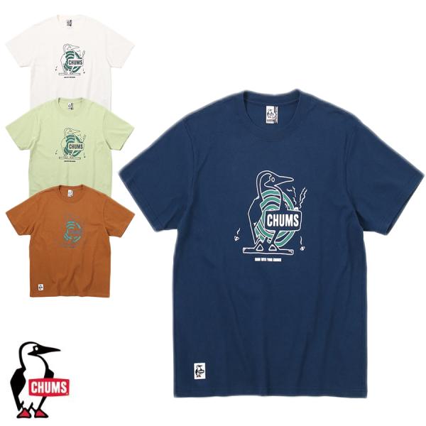 チャムス CHUMS正規品 アンチバグブービーモスキートコイルホルダーTシャツ トップス Tシャツ ...