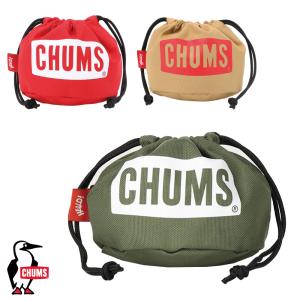 チャムス CHUMS正規品 チャムスロゴドローストリングツールケースS キャンプグッズ 巾着 バッグ アウトドア 道具入れ 小物入れ/CH60-3376｜creak-net