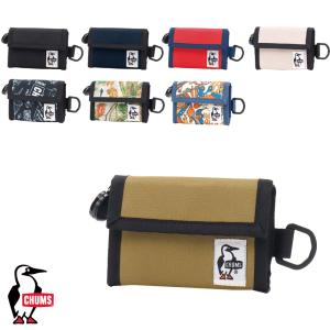 チャムス CHUMS正規品 リサイクルコンパクトウォレット 財布 カード ポケットサイズ コンパクト ポリエステル 三つ折り財布  CH60-3467｜creak-net