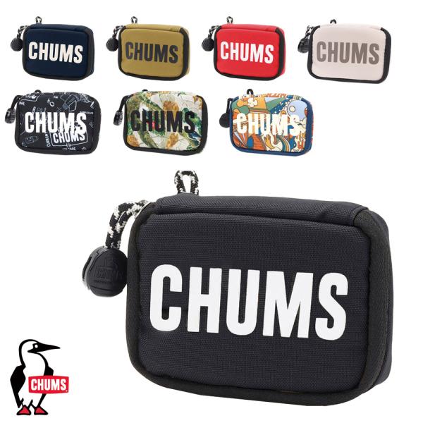 チャムス CHUMS正規品 リサイクルチャムスコンパクトケース ポーチ ペンケース  小銭入れ 定期...