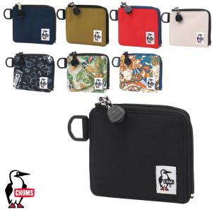 チャムス CHUMS正規品 リサイクルエルシェイプトジップウォレット 財布 ウォレット コンパクトウォレット ポリエステル CH60-3566｜creak-net