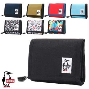 チャムス CHUMS正規品 リサイクルマルチウォレット 二つ折り ナイロン 財布 コインケース CH60-3569｜creak-net