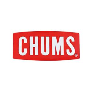 チャムス CHUMS正規品 ステッカー チャムスロゴ ミディアム 幅18cm シール CH62-1071 ラッピング不可｜creak-net