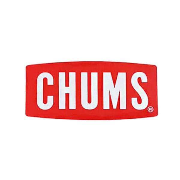 チャムス CHUMS正規品 ステッカー チャムスロゴ ミディアム 幅18cm シール CH62-10...