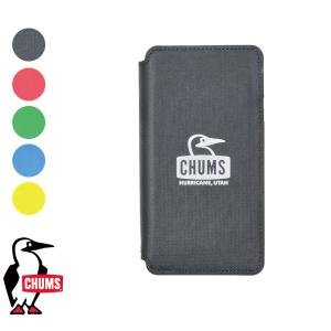 チャムス CHUMS正規品 ターポリン ダイアリーケースフォー アンドロイド Android 手帳型 スマートフォン ケース スマホケース 携帯カバー CH62-1629｜creak-net