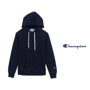 チャンピオン/Champion/インディゴ/リバースウィーブ/プルオーバー/スウェット/パーカー/10oz/トップス/メンズ/C3-K102｜creak-net