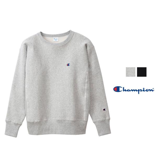 チャンピオン Champion リバースウィーブ クルーネック スウェットシャツ 11.5oz 青タ...