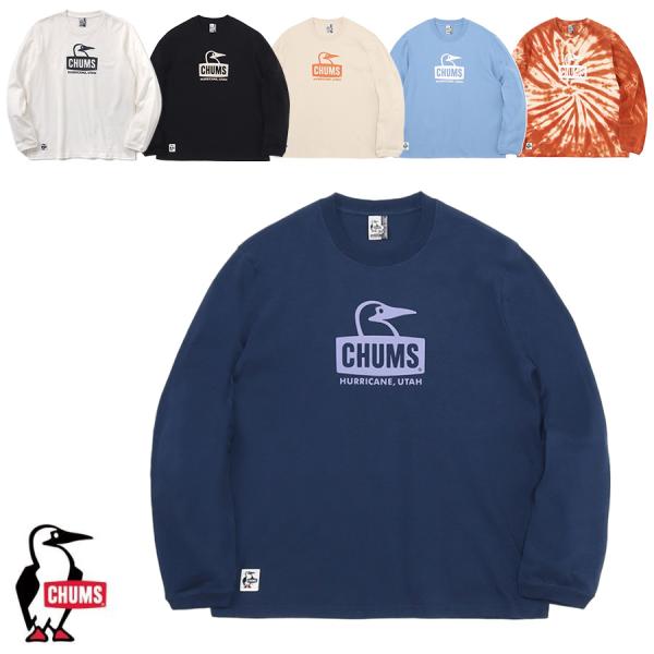 チャムス CHUMS正規品 ブービーフェイスブラッシュドロングスリーブTシャツ ロングTシャツ ヘビ...
