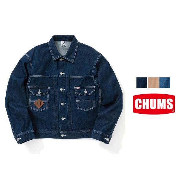 チャムス CHUMS ジーンジャケット メンズ デニム ジャケット ジージャン トップス アウター ...