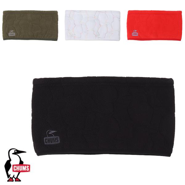 チャムス CHUMS 正規品/メール便対象/ブービーステッチフリースネックウォーマー マフラー ネッ...