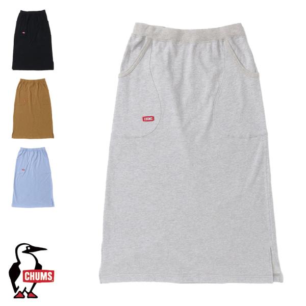 チャムス CHUMS正規品 キーストーンブービーアンドミ―ロングスカートCH18-1195 スウェッ...