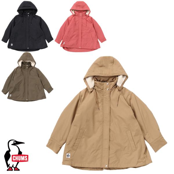 チャムス CHUMS正規品 バックエーラインボアジャケット マウンテンパーカー キャンプ パーカー ...