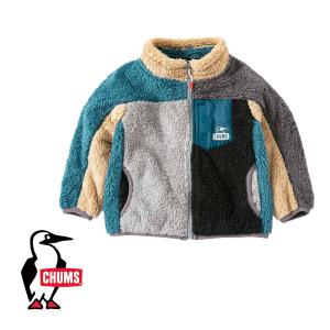 チャムス CHUMS正規品 キッズ ボンディング フリース ジャケット キッズ フリース  子供服 男の子 女の子 もこもこ Bonding Fleece CH24-1035｜creak-net