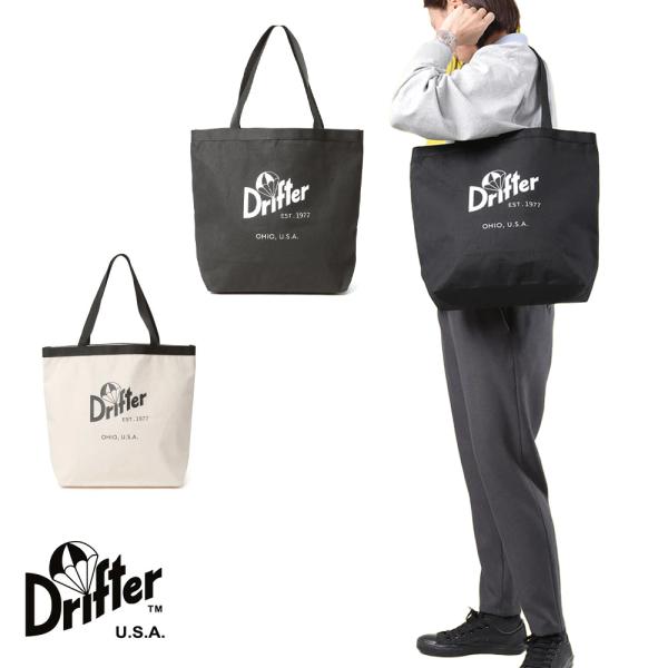 ドリフター Drifter CANVAS HANDLE TOTE キャンバスハンドルトート トートバ...