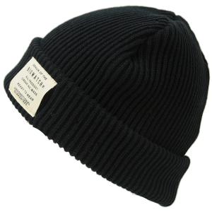 【公式】BIGWATCH 大きいサイズ 帽子  メンズ ニット帽子 ショートリブニット   ブラック黒  DP-15 ビッグワッチ正規品 防寒 冬 対策 UVケア｜creak-net